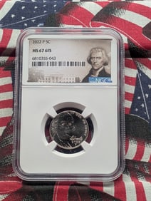 2022-P Jefferson Nickel NGC MS67 6FS