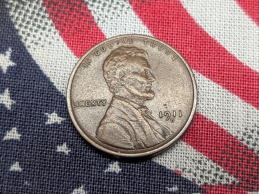 *AU* 1911-D Lincoln Wheat Cent
