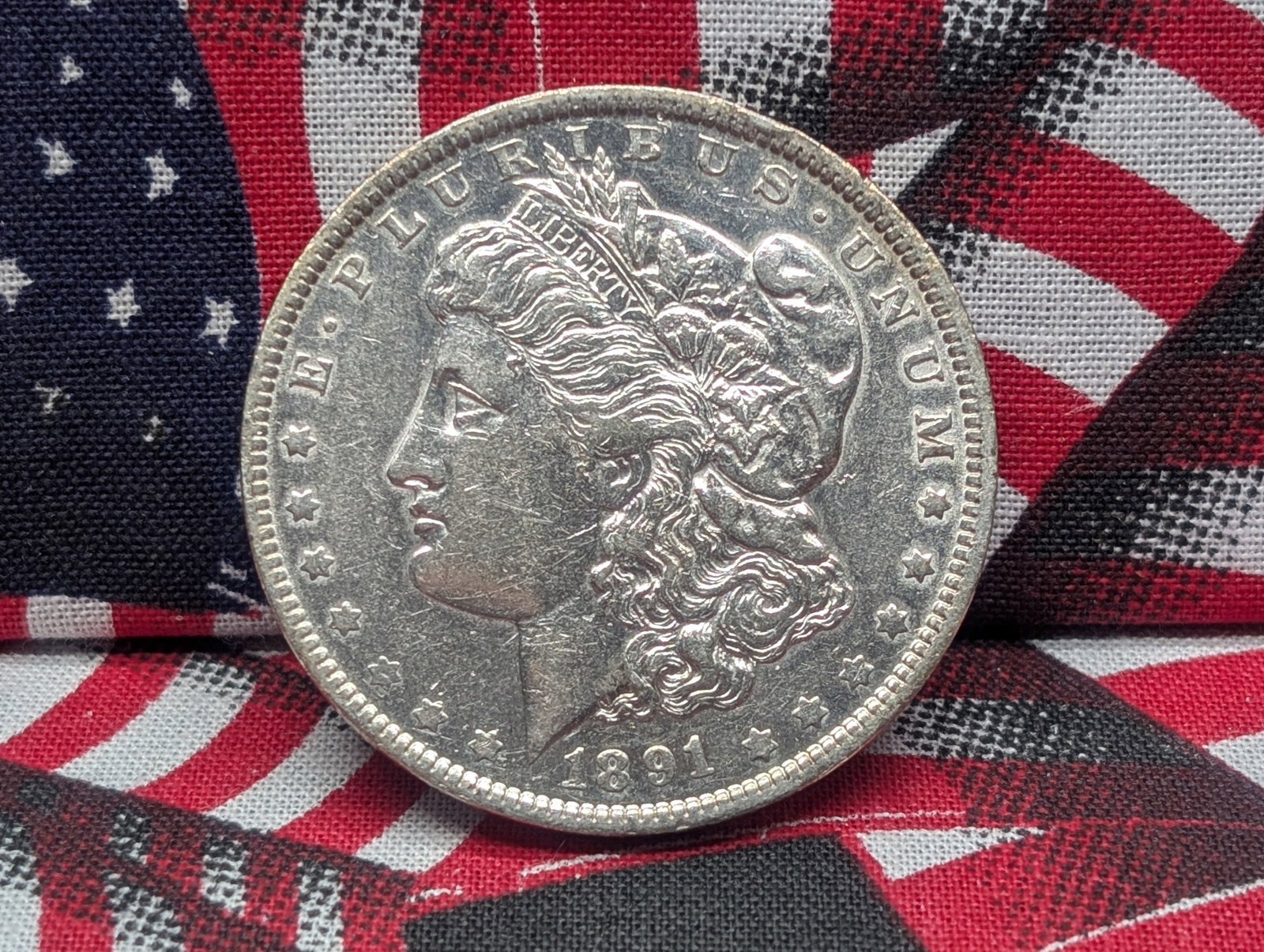 1891-O Morgan Silver Dollar: 1891-O Morgan Silver Dollar