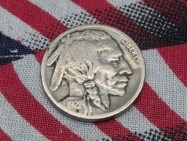 1921-S Indian Head Buffalo Nickel *SEMI-KEY DATE - VG+*