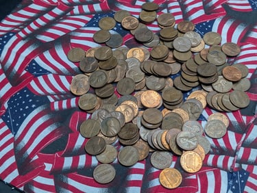 1 Lb. of 1981 & Earlier Copper Lincoln Cents