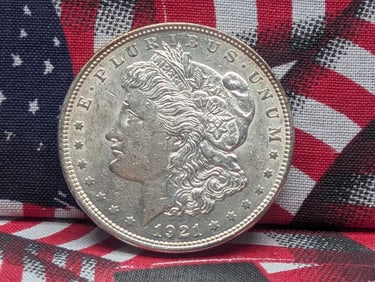 1921 Morgan Silver Dollar