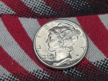 *BU* 1945-D Mercury Silver Dime