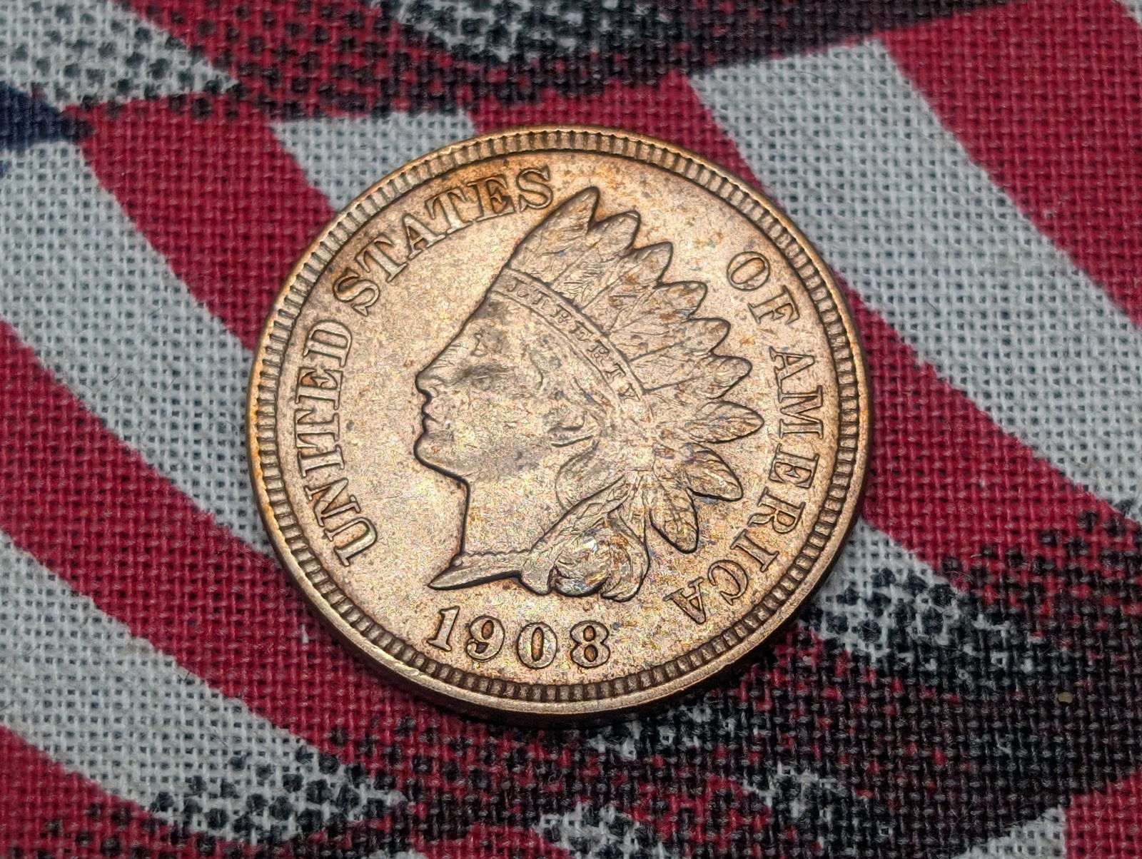 1908 Indian Head Cent *UNC* (1 of 2)