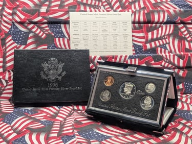 1996-S U.S. Mint Premier Silver Proof Set in OGP w/ COA