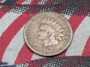 1875 Indian Head Cent