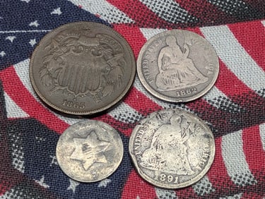 Grab Bag of Various Vintage U.S. Coins