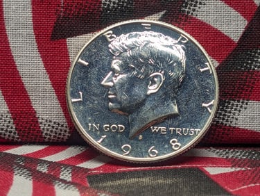 1968-S PROOF Kennedy Silver Half Dollar