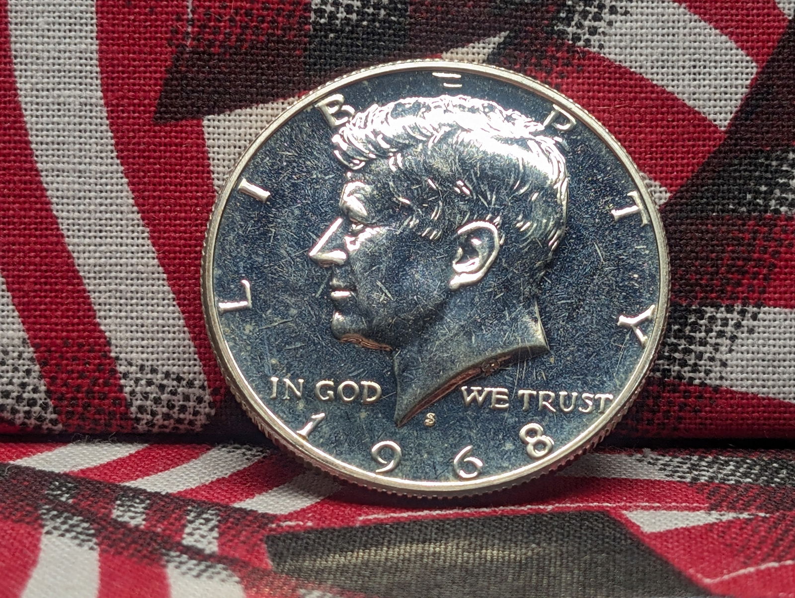 1968-S PROOF Kennedy Silver Half Dollar (1 of 2)