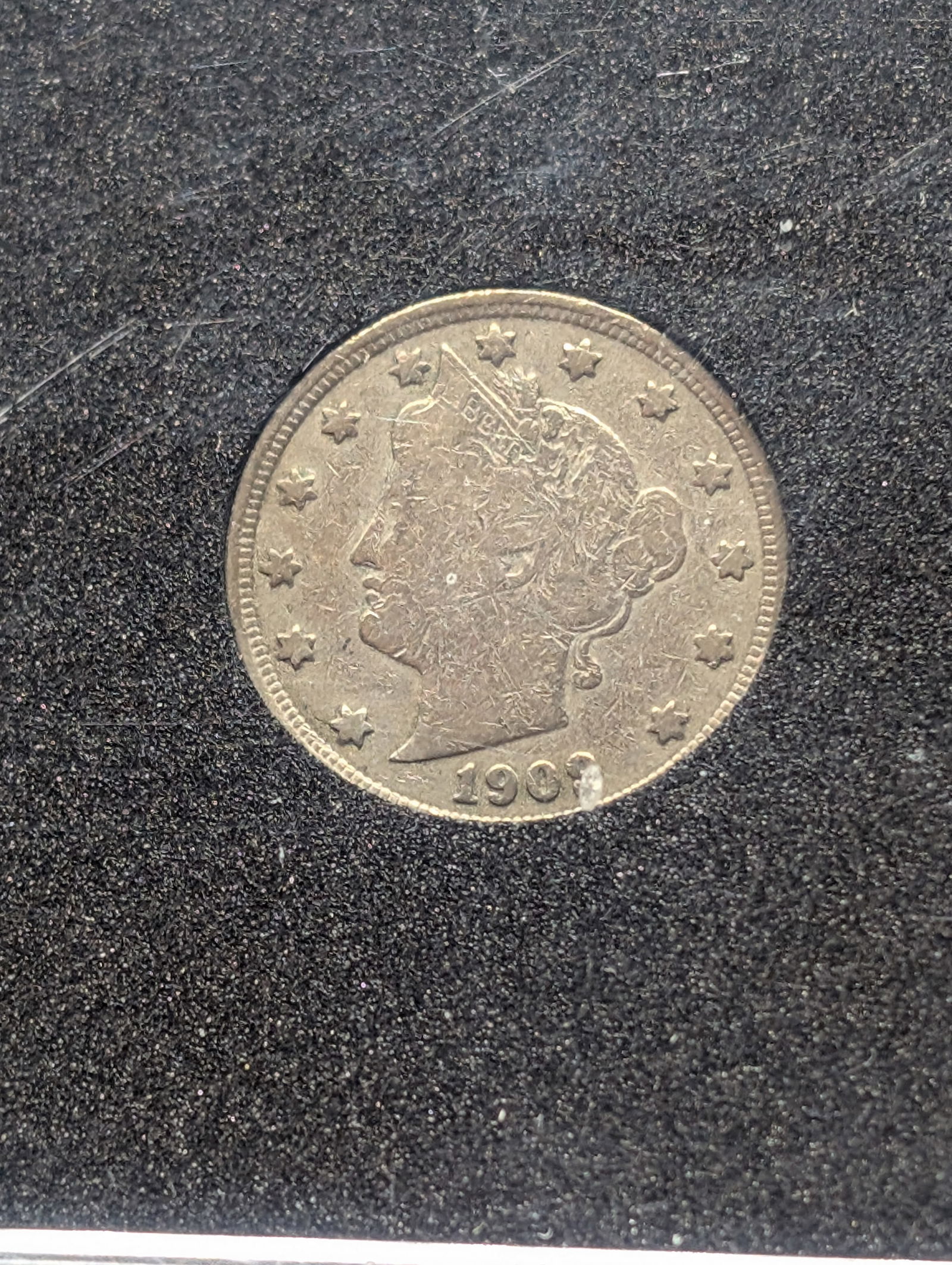 1909 V Nickel, Full Liberty (1 of 4)