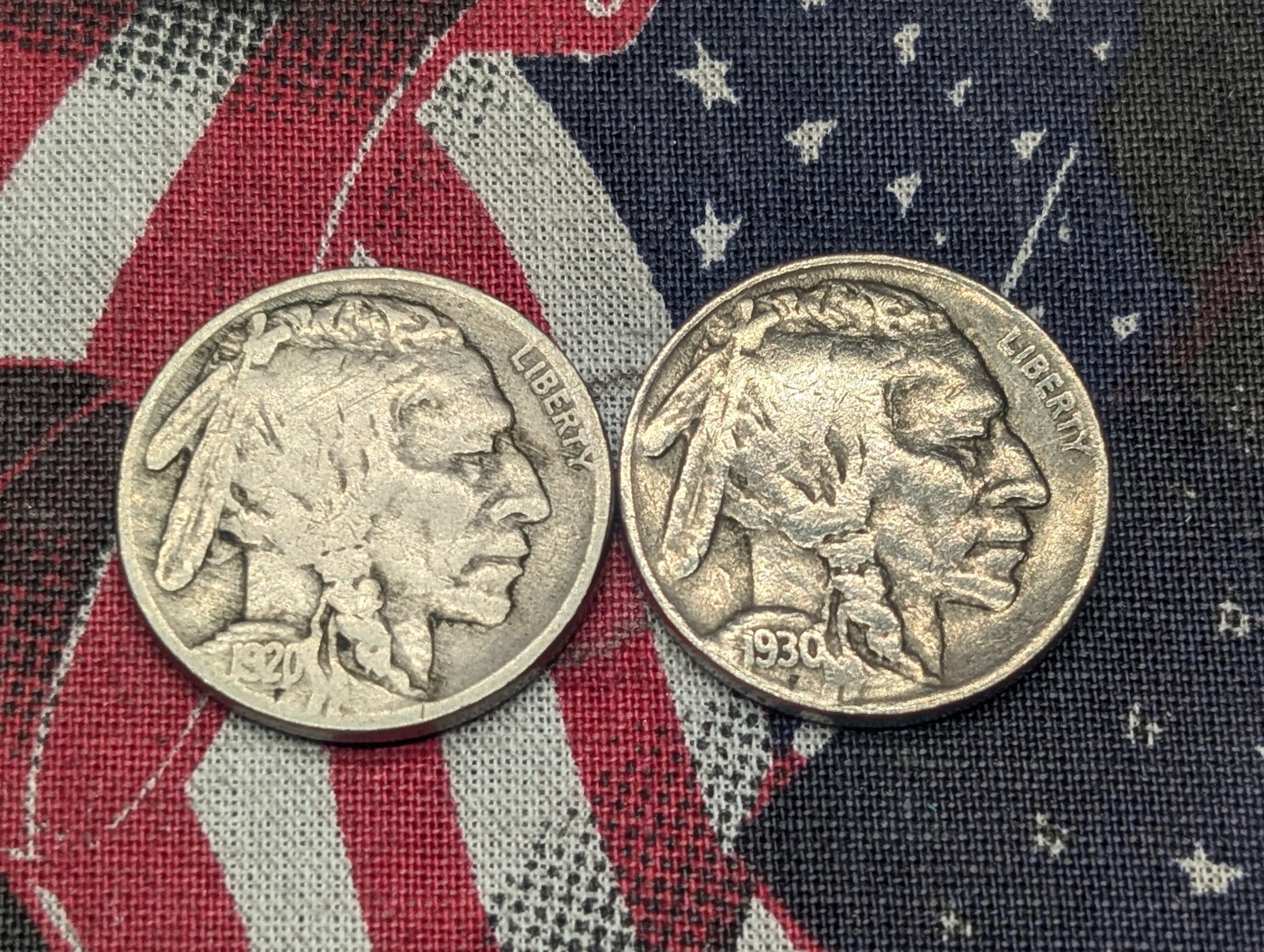 1920 & 1930-S Buffalo Nickels: 1920 & 1930-S Buffalo Nickels