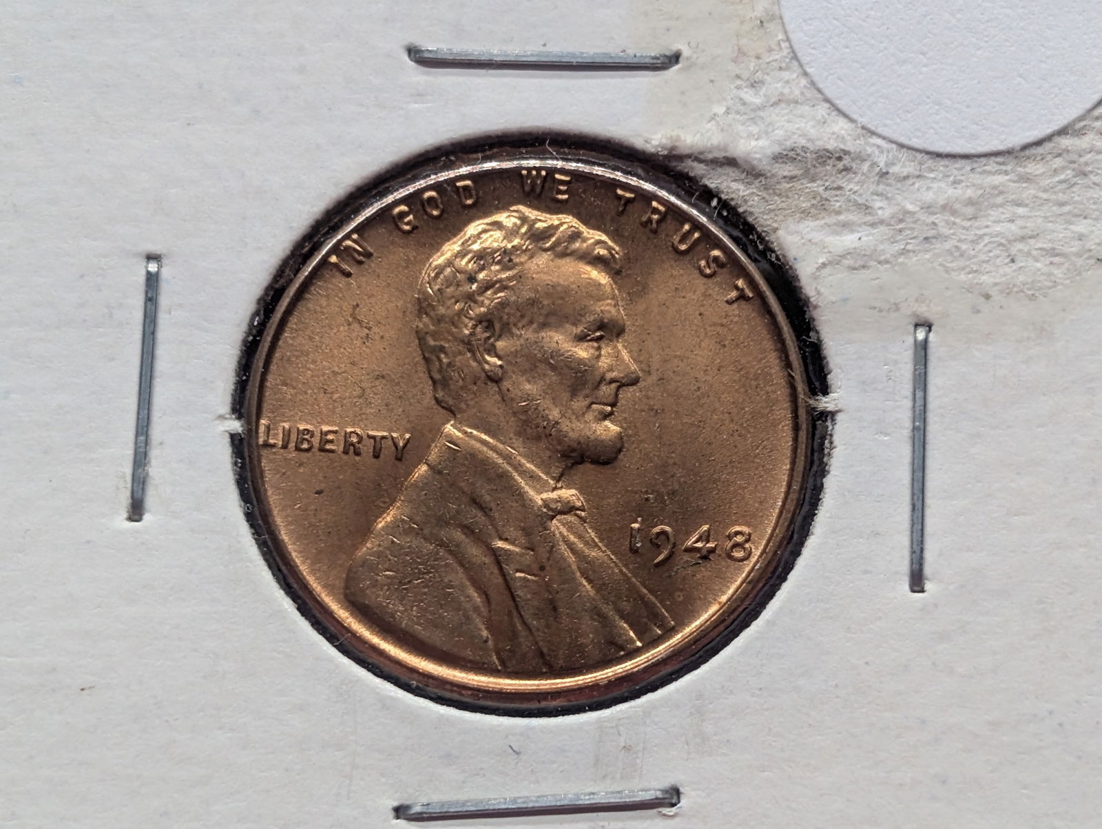 1948 GEM BU Lincoln Wheat Cent. RED (1 of 3)