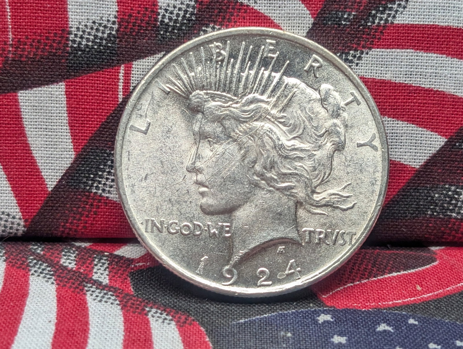 1924 Silver Peace Dollar: 1924 Silver Peace Dollar