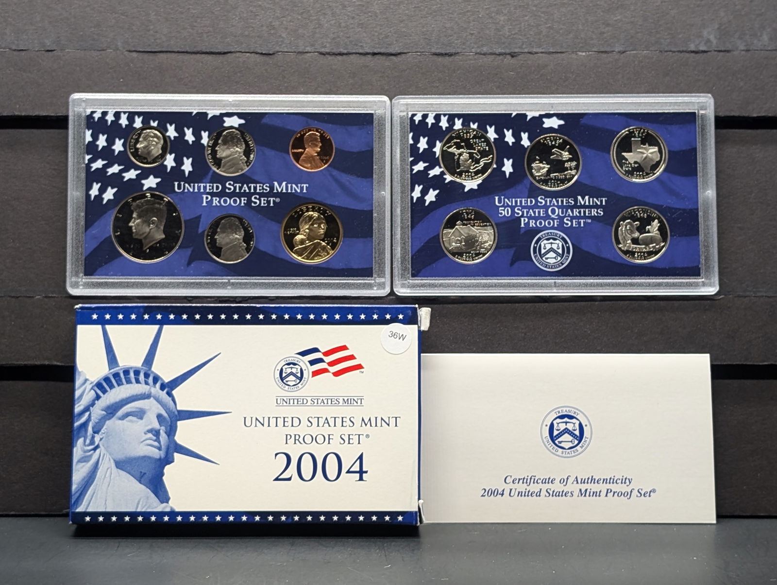 2004-S U.S. Mint Proof Set In OGP With COA (1 of 7)