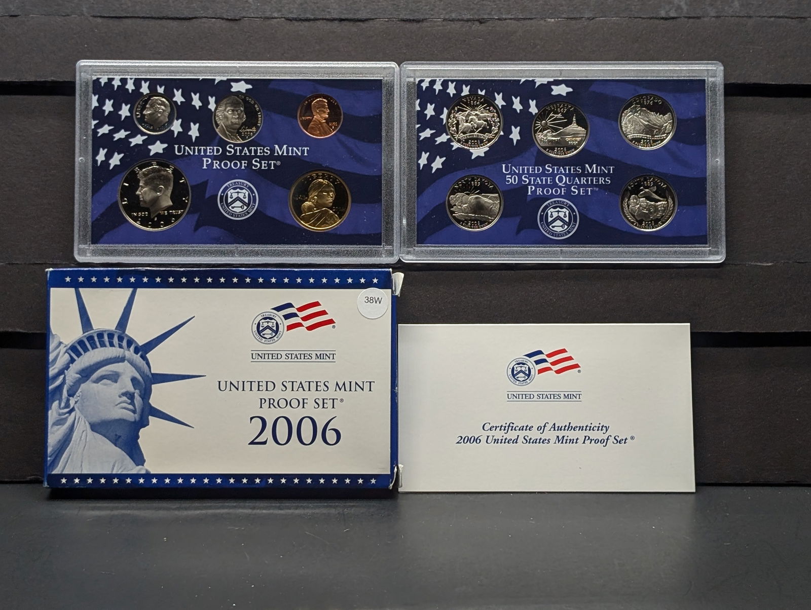 2006-S U.S. Mint Proof Set In OGP With COA (1 of 6)