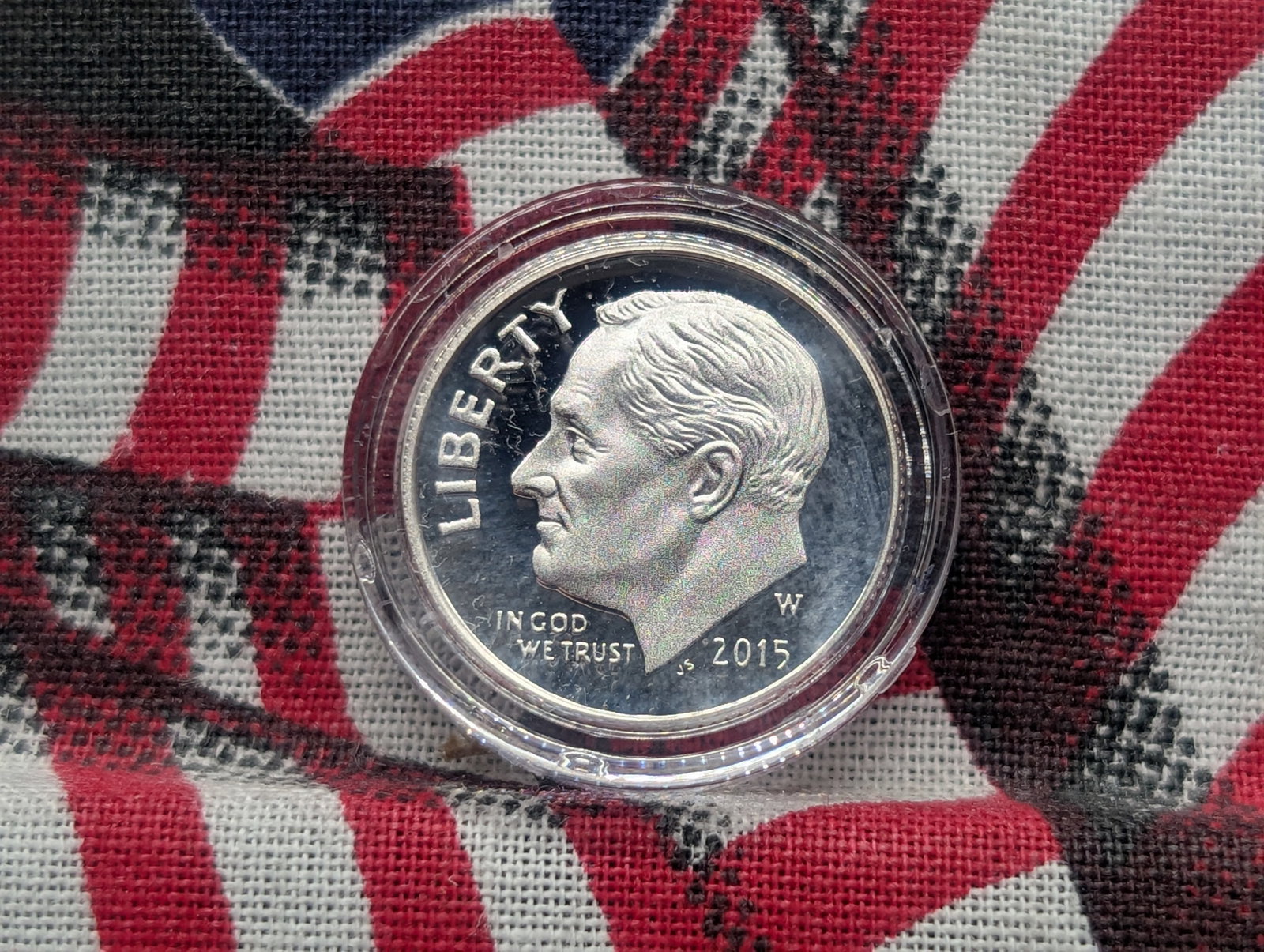 2015-W Roosevelt Dime: 2015-W Roosevelt Dime