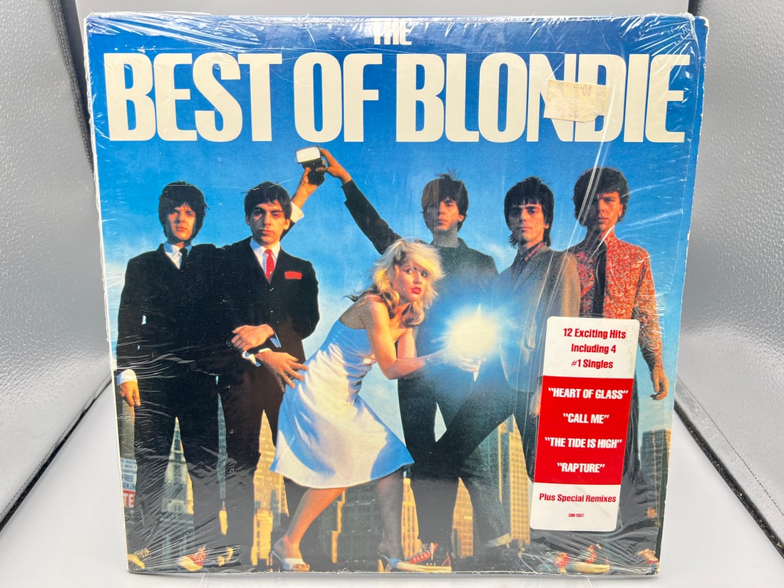 Blondie: The Best of Blondie (1981), in original shrinkwrap with hype sticker