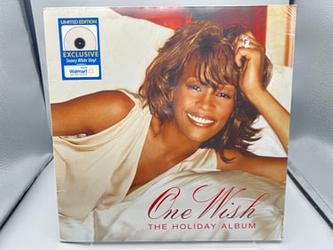 SEALED - Whitney Houston: One Wish - The Holiday Album (2021), Limited Edition, snowy white vinyl