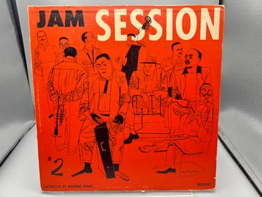 1952 Various Artist Compilation Jam Session #1 Vinyl Album - MG C-601