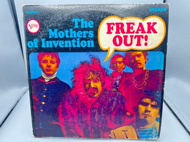 1966 The Mothers of Invention Freak Out Vinyl Album - V6-5005 - Frank Zappa