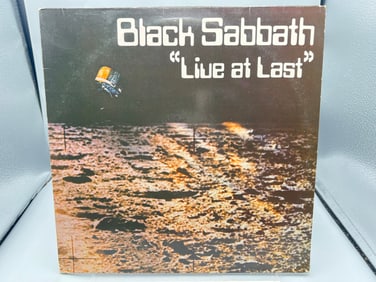 Black Sabbath: Live At Last (1980), UK pressing