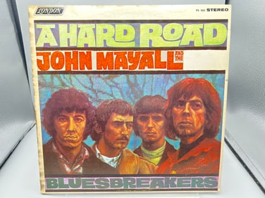 1967 John Mayall And The Bluesbreakers A Hard Road Vinyl Album - PS-502