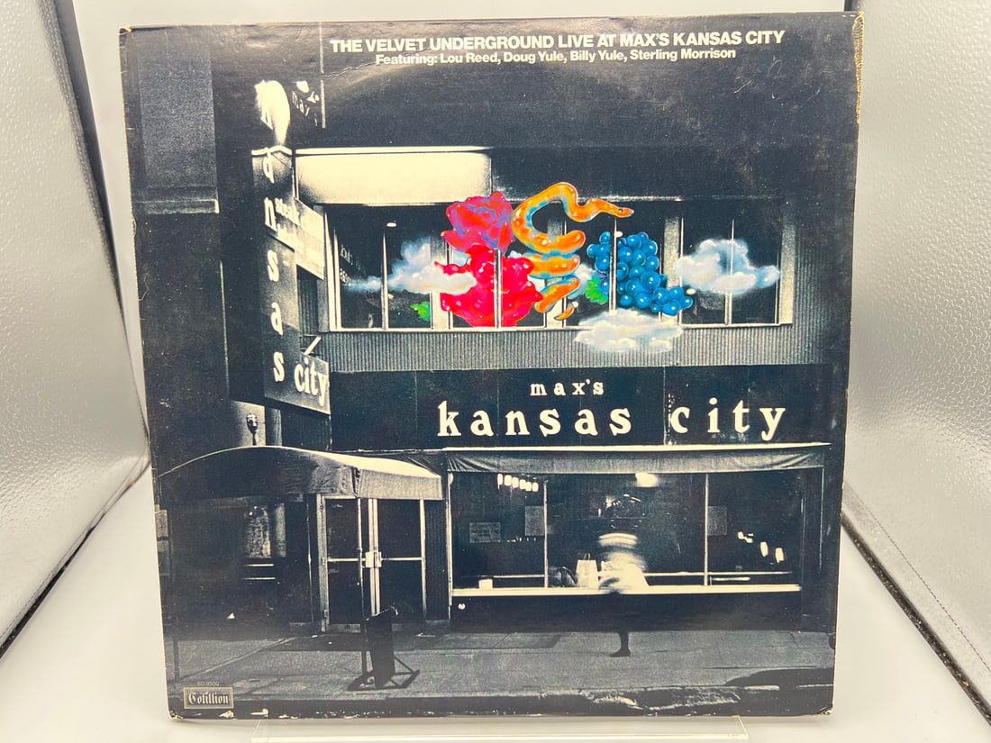 1972 The Velvet Underground Live At Max's Kansas City Vinyl Album - SD 9500: 1972 The Velvet Underground Live At Max's Kansas City Vinyl Album - SD 9500 - Records are untested by auction house for play quality. All items are sold as is.