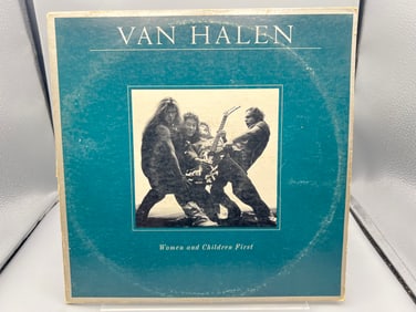 1980 Van Halen Women And Children First Vinyl Album - HS 3415