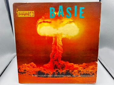 Count Basie and His Orchestra + Neal Hefti: Basie (1958), Roulette Birdland Series, minor cover wear