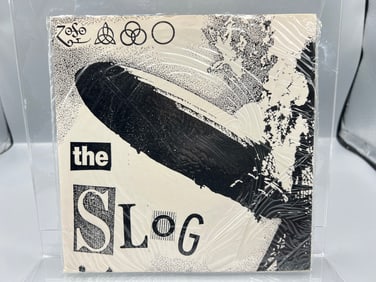 Unknown Release Date Led Zeppelin The Slog United Kingdom Unofficial Release 45 RPM Record - NC1