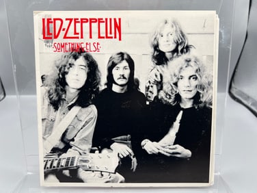 1989 Led Zeppelin The Something Else Unofficial Release 45 RPM Record - MZ 616