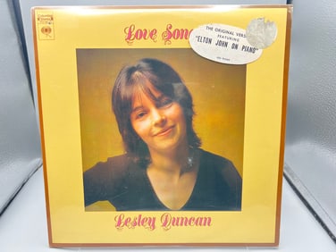 SEALED - Lesley Duncan: Love Song (1976), reissue/retitled, promo hole in cover, Canada pressing.