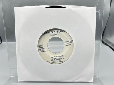 John Henry III and his niece Dolly Parton - listed as backup singer on side A, 7-inch 45rpm (1977)