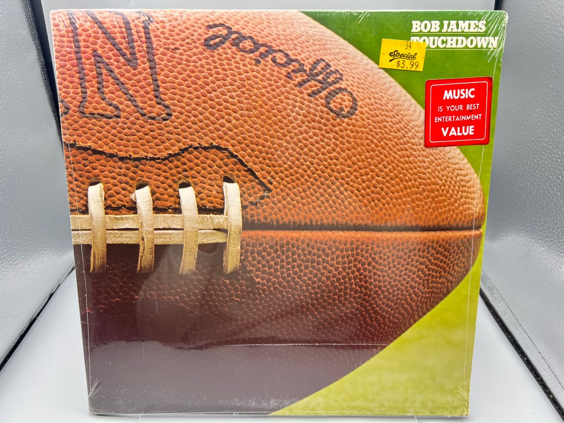 SEALED 1978 Bob James Touchdown Vinyl Album: SEALED 1978 Bob James Touchdown Vinyl Album - Records are untested by auction house for play quality. All items are sold as is.