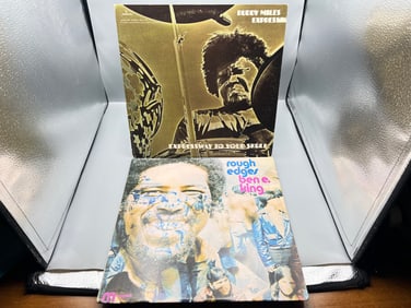 Two (2) LP Lot - Buddy Miles Express: Expressway To Your Skull (1968), uni-pak cover; and Ben E.