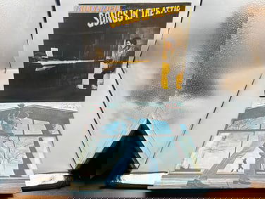 Billy Joel (2 LP Lot): Songs In The Attic (1981), gatefold, includes lyric sheet; and Glass Houses