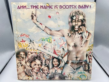 1977 Bootsy's Rubber Band Ahh The Name Is Bootsy, Baby Vinyl Album - BS 2972