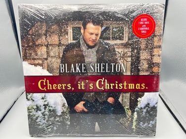SEALED - Blake Shelton: Cheers, It's Christmas (2017), Deluxe Edition, gatefold, 2 LPs