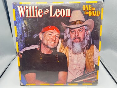 SEALED - Willie( Nelson) and Leon (Russell): One For The Road (1979), gatefold, 2 LPs, shrinkwrap