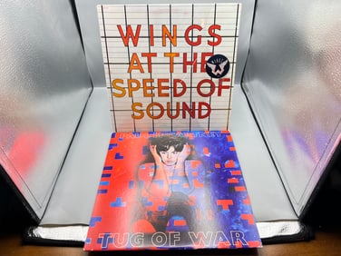 Wings/Paul McCartney (2 LP Lot): Wings At The Speed Of Sound (1976), in original shrinkwrap -