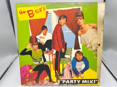 1981 The B-52's Party Mix Vinyl Album - MINI 3596