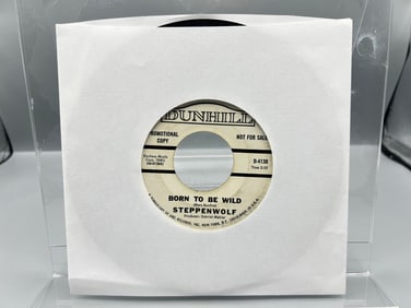 Steppenwolf (7-inch 45 rpm record): Born To Be Wild/Everybody's Next One (1968), white label promo