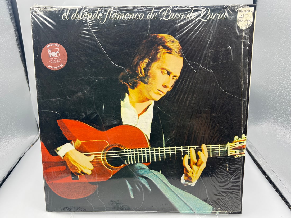 Paco de Lucia: El Duende Flamenco de Paco de Lucia (1972), original shrinkwrap, Spain pressing (1 of 6)