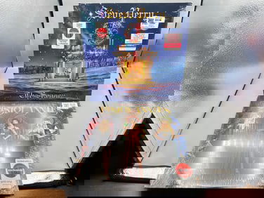 SEALED - Two (2) LP Christmas Lot: Steve Perry: The Season (2021), Limited Edition, 180 gram red