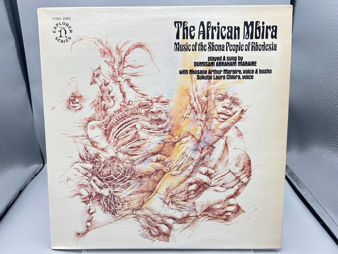 The African Mbira: Music of the Shona People of Rhodesia (1971): The African Mbira: Music of the Shona People of Rhodesia (1971) - Records are untested by auction house for play quality. All items are sold as is.