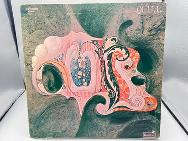 Quill: Self-titled (1970), uni-pak cover, promo hole in cover (Psychedelic Rock)