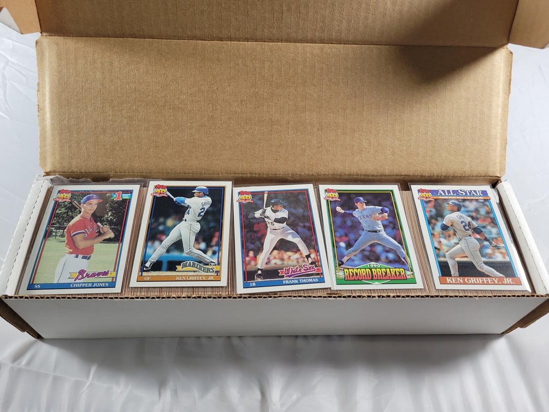 1991 Topps Baseball Set (1 of 4)