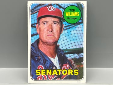 1969 Topps Ted Williams #650