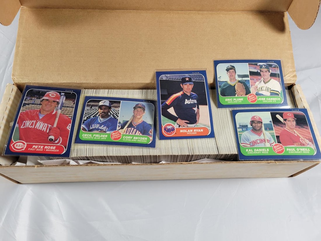 1986 Fleer Baseball  Set (1 of 5)