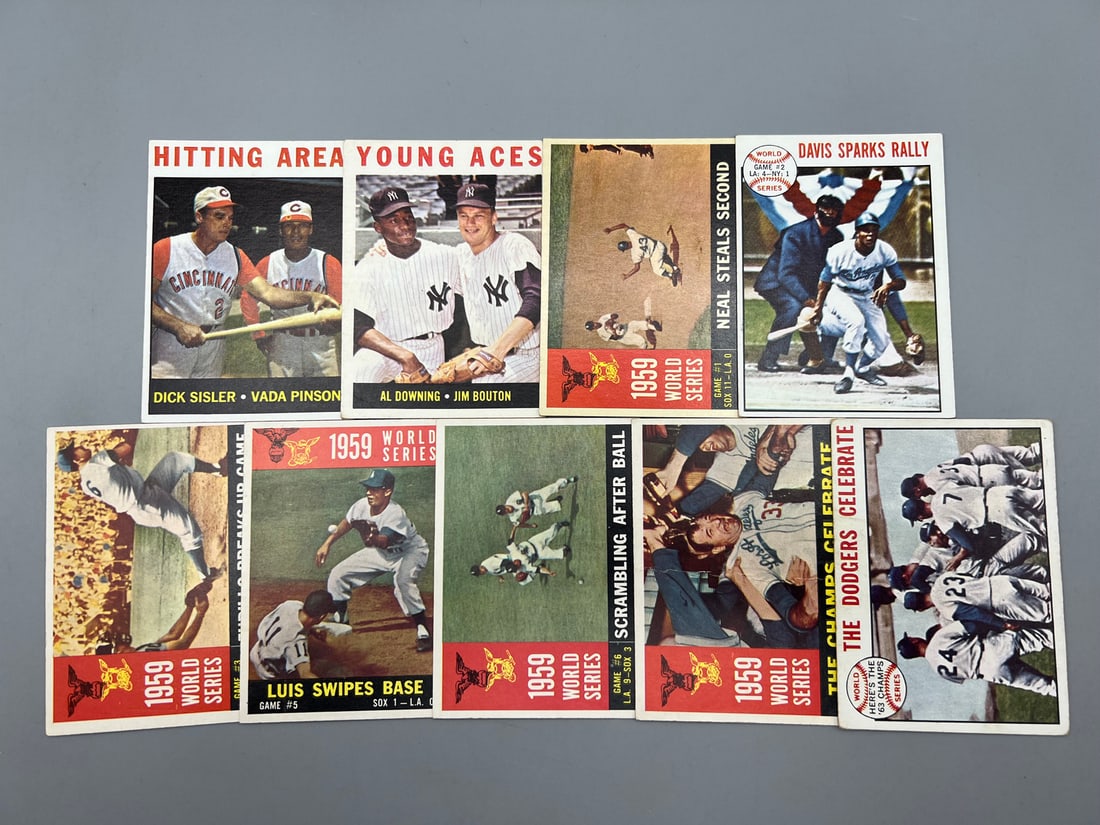 Lot of 9 - 1964 Topps Special Cards - Varying Conditions (1 of 2)